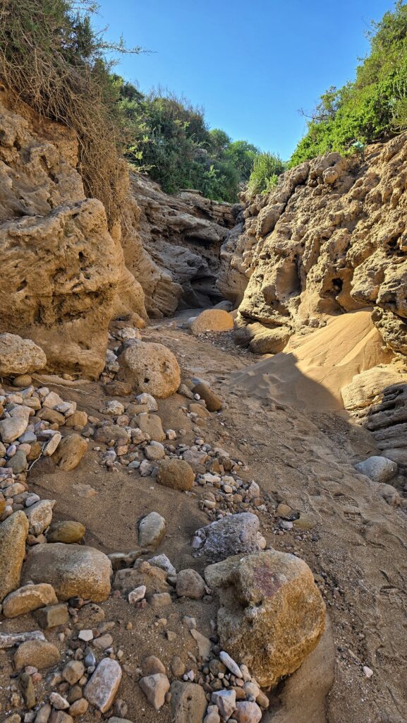 kanion, wąwóz, piaskowe skały